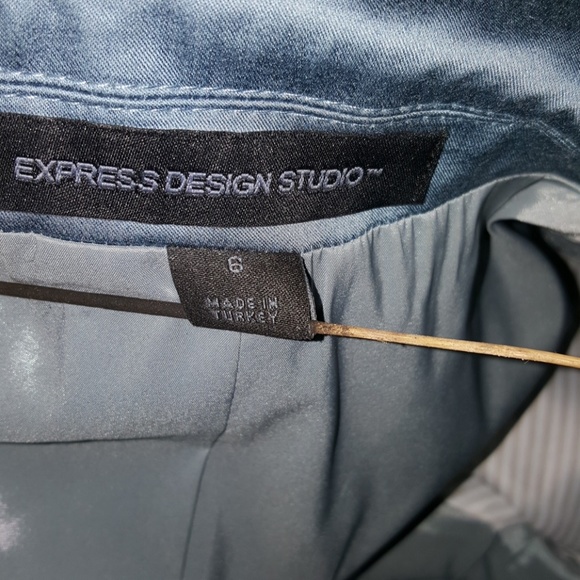 Express design studio blazer blue sz 6 well made - Picture 7 of 8