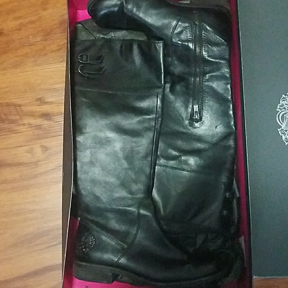Vince Camuto Black riding boots - Picture 1 of 8