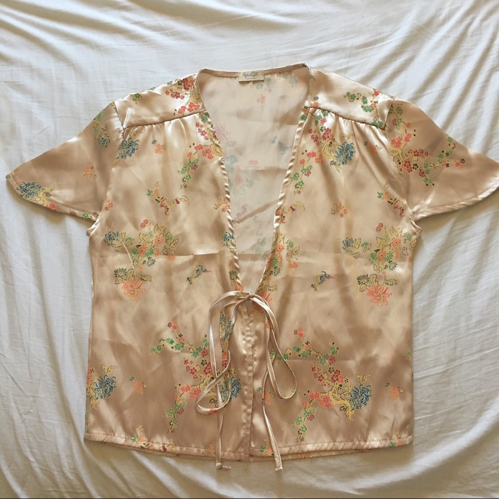 ❌SOLD❌ Brandy Melville Floral Leesa Top
