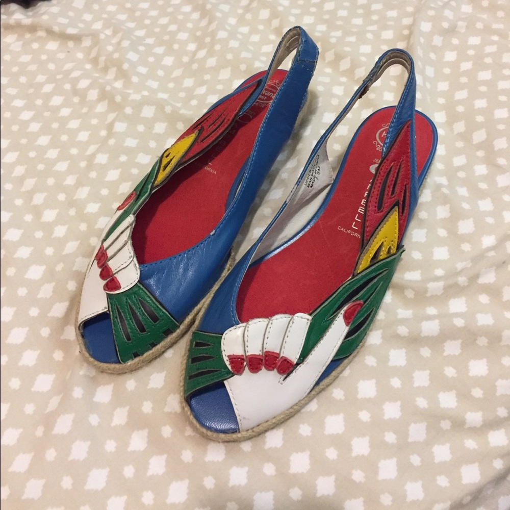 Vintage Jeffrey Campbell flats (fits 6 1/2)