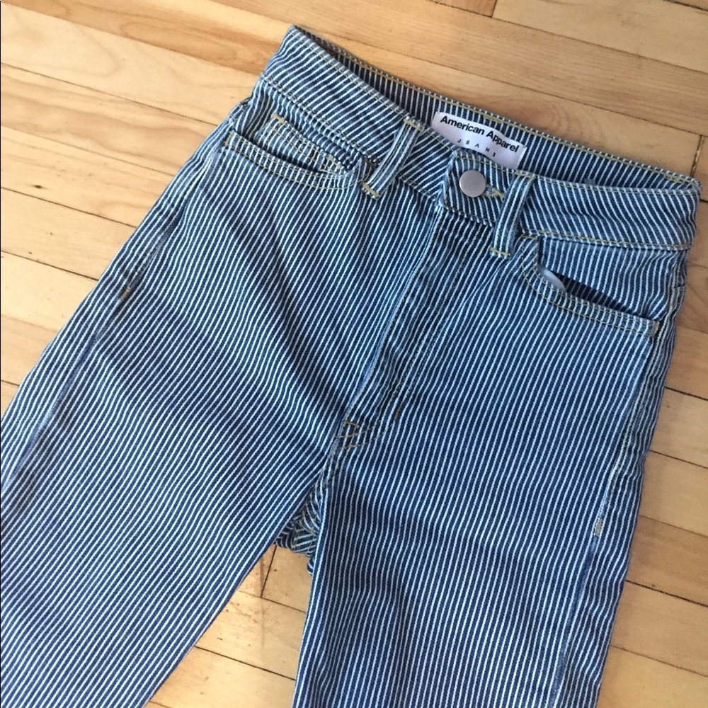 American Apparel High Waist Skinny Jean