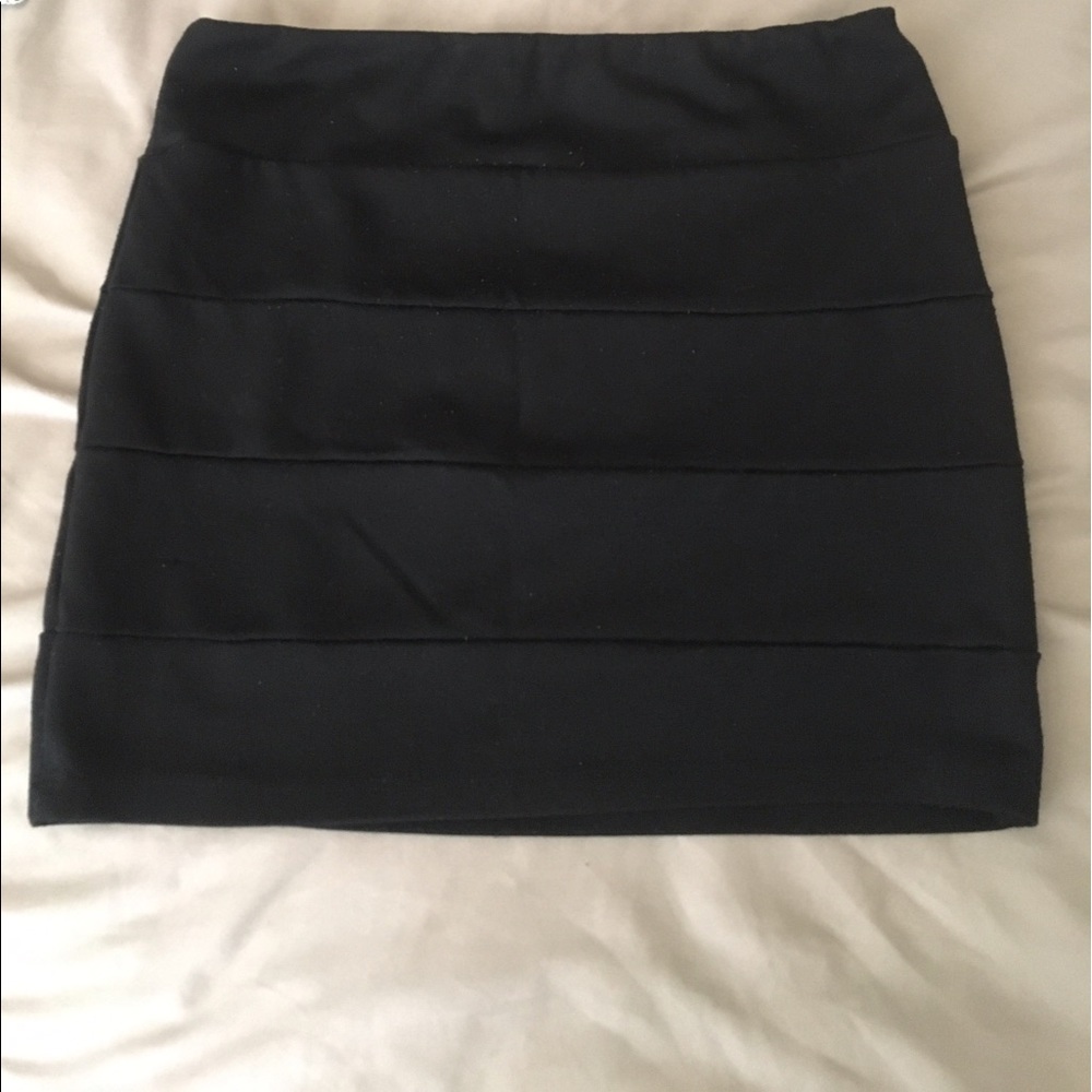 Black skirt