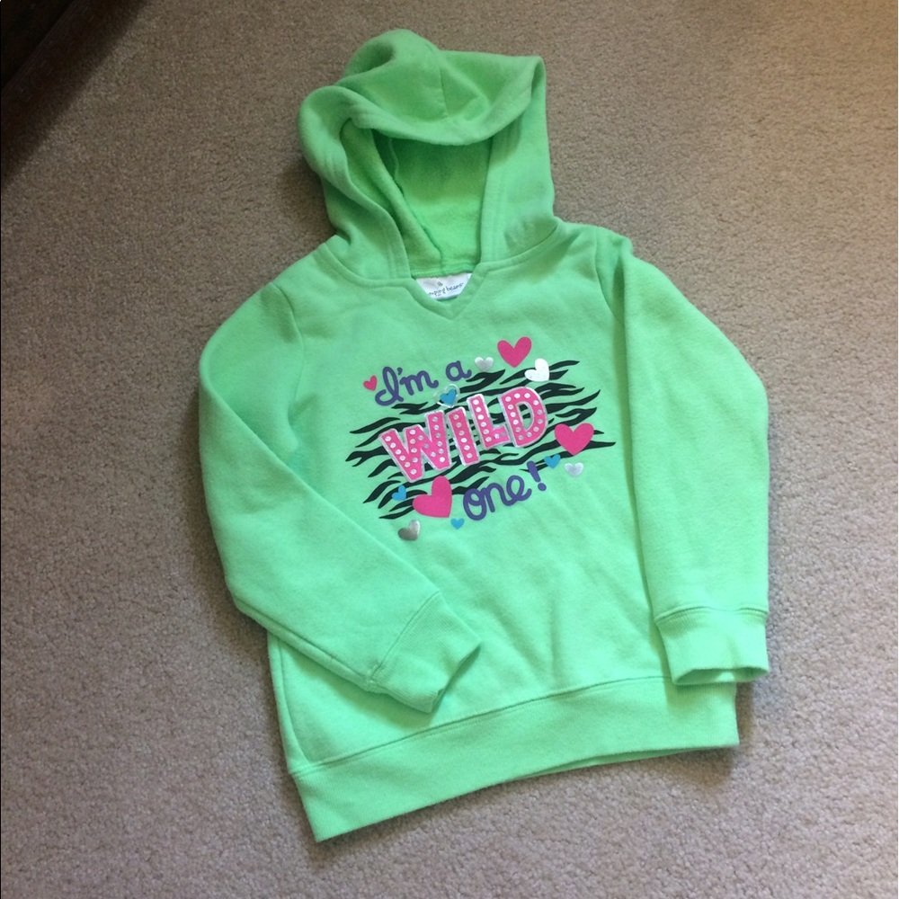 Girls pullover sweatshirt