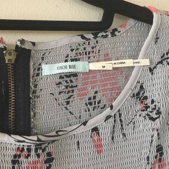 EUC Kimchi Blue Drop Waist Dress size Medium - Picture 3 of 5