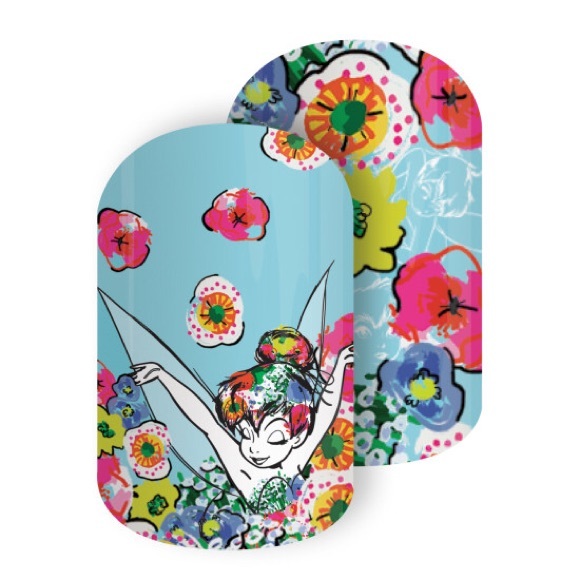 Disney Accessories - HALF SHEET Disney Jamberry Think Happy Thoughts 💚