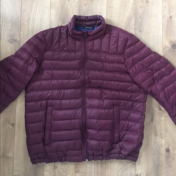 Tommy Hilfiger Other - Maroon Tommy Hilfiger Jacket