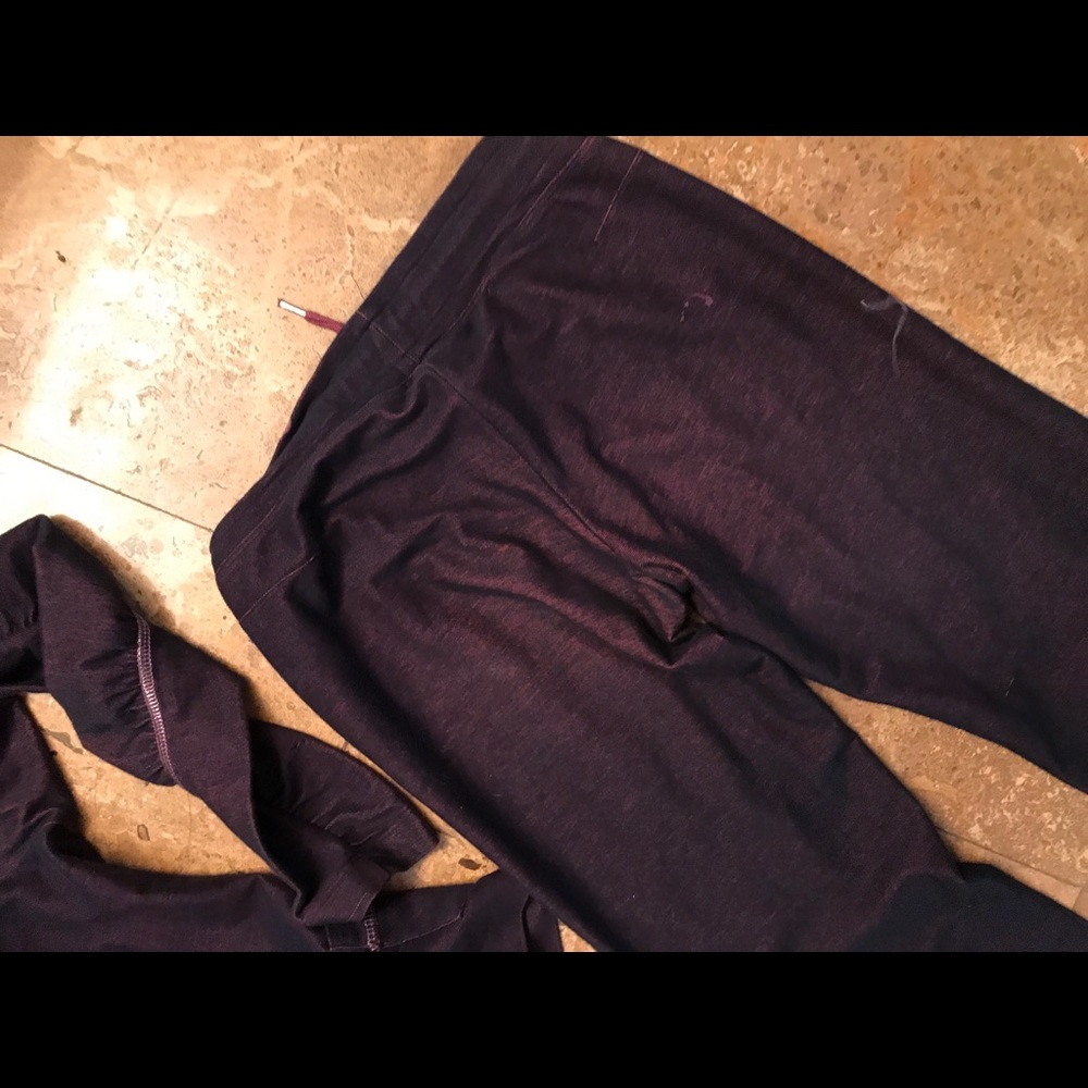 ❌sold Bebe logo workout sweats outfit lounge wear - Picture 4 of 4