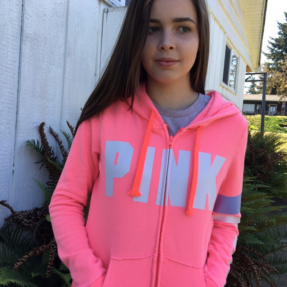 PINK hot pink jacket