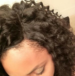 Brazilian curly wig.