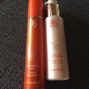 Arbonne cleanser and toner