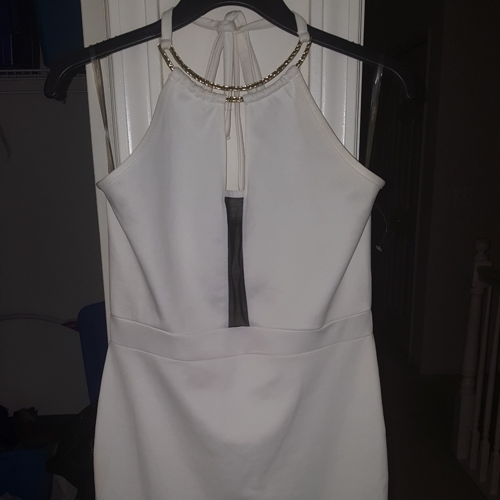 Brand new White bodycon midi dress