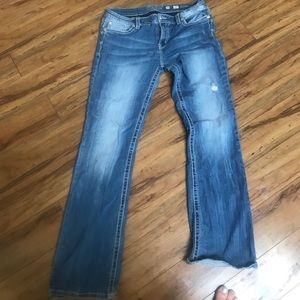 Miss me size 33. Inseam 34