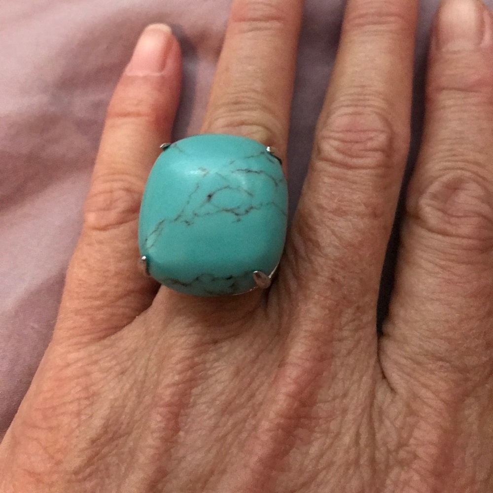 Turquoise statement ring
