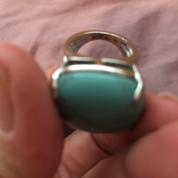 Turquoise statement ring - Picture 2 of 2