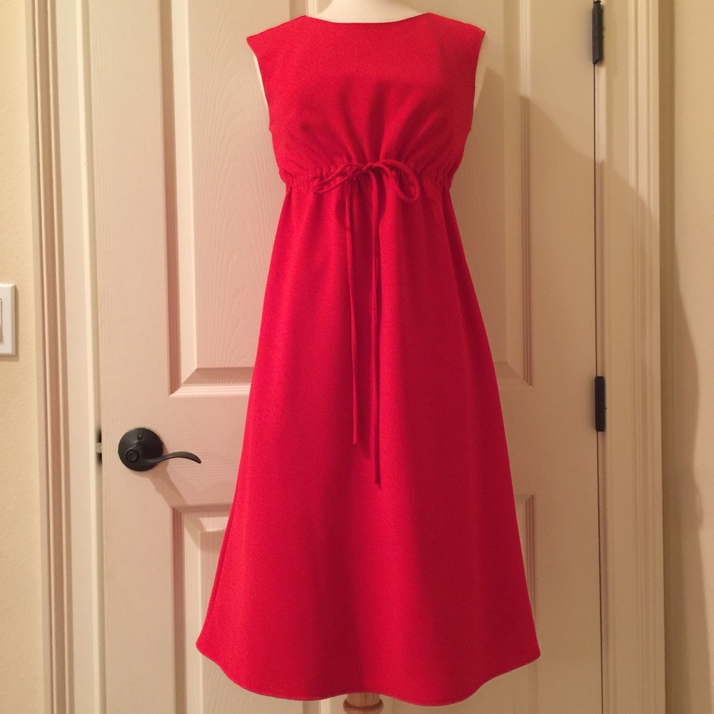 Jane Hamill Couture red dress size 4