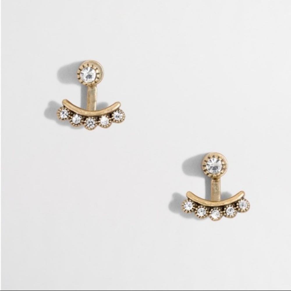 J crew crystal ear jackets