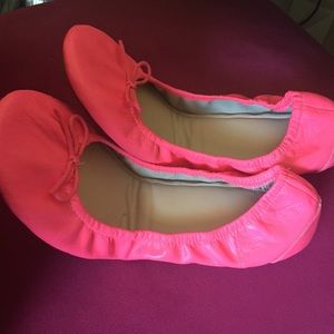 Brand new Gap neon pink ballet flats