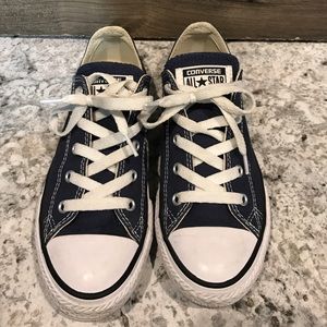 Navy Converse Tennis Shoes