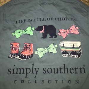 Long sleeve- Simply southern