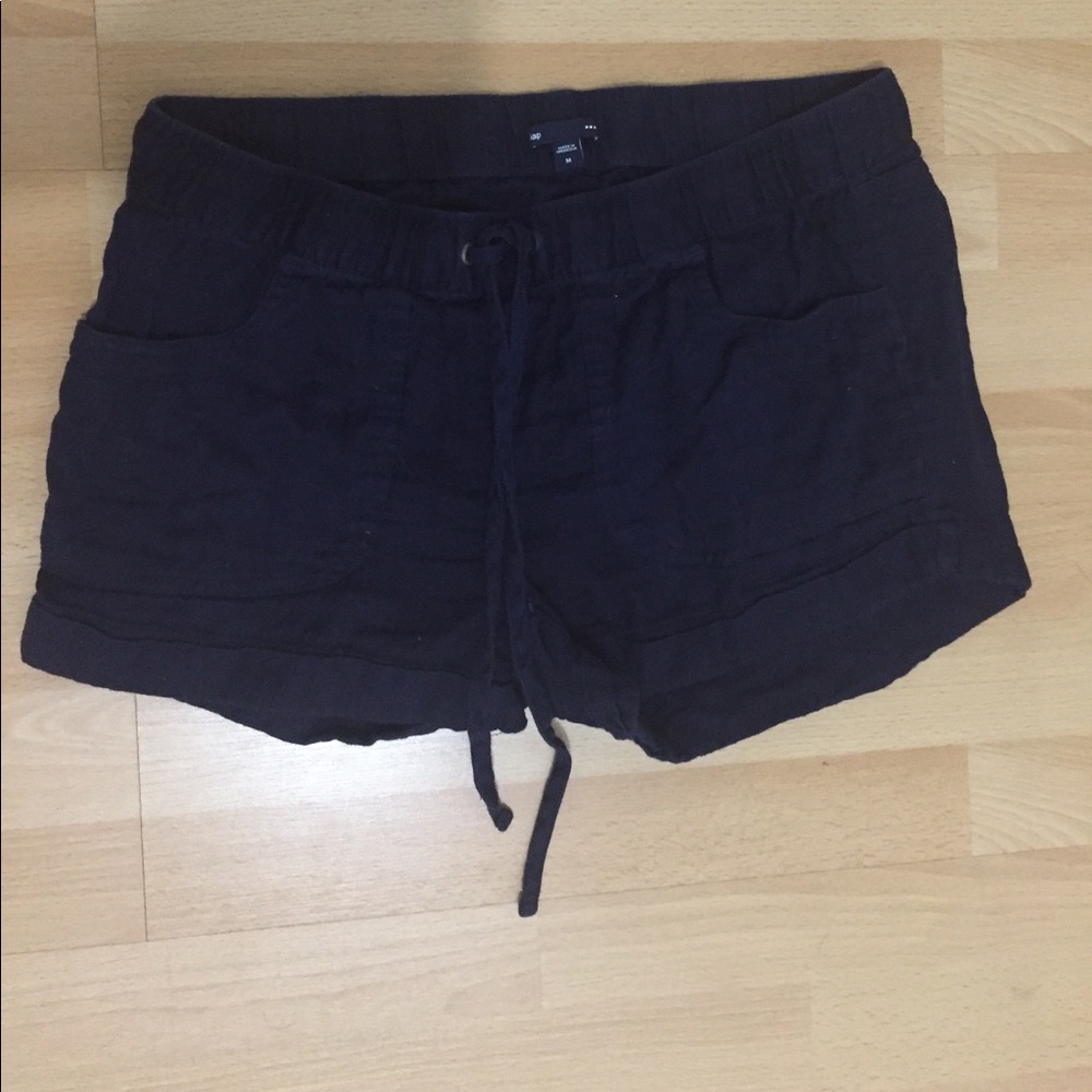 GAP Navy linen shorts