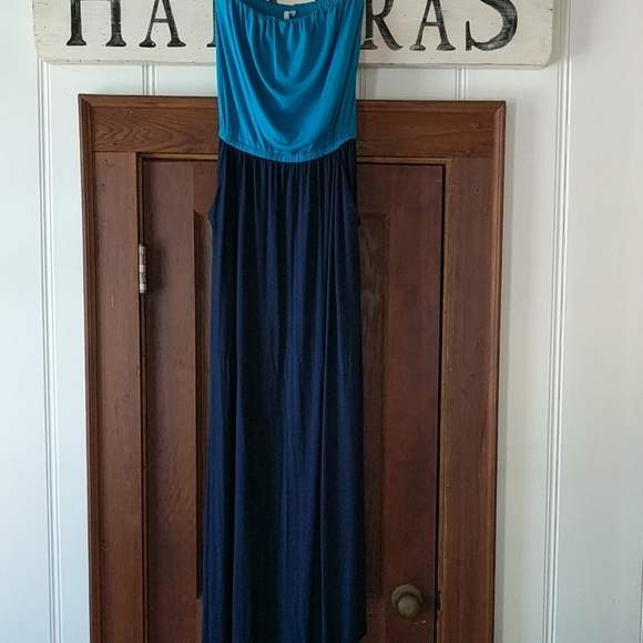 Michael Stars Strapless Maxi - Picture 1 of 5
