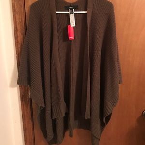 Dark green Knitted Forever 21 Overpiece