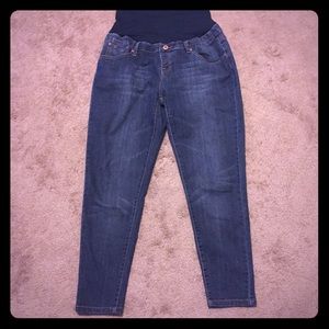 Full panel maternity jeans