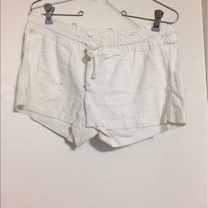 White shorts