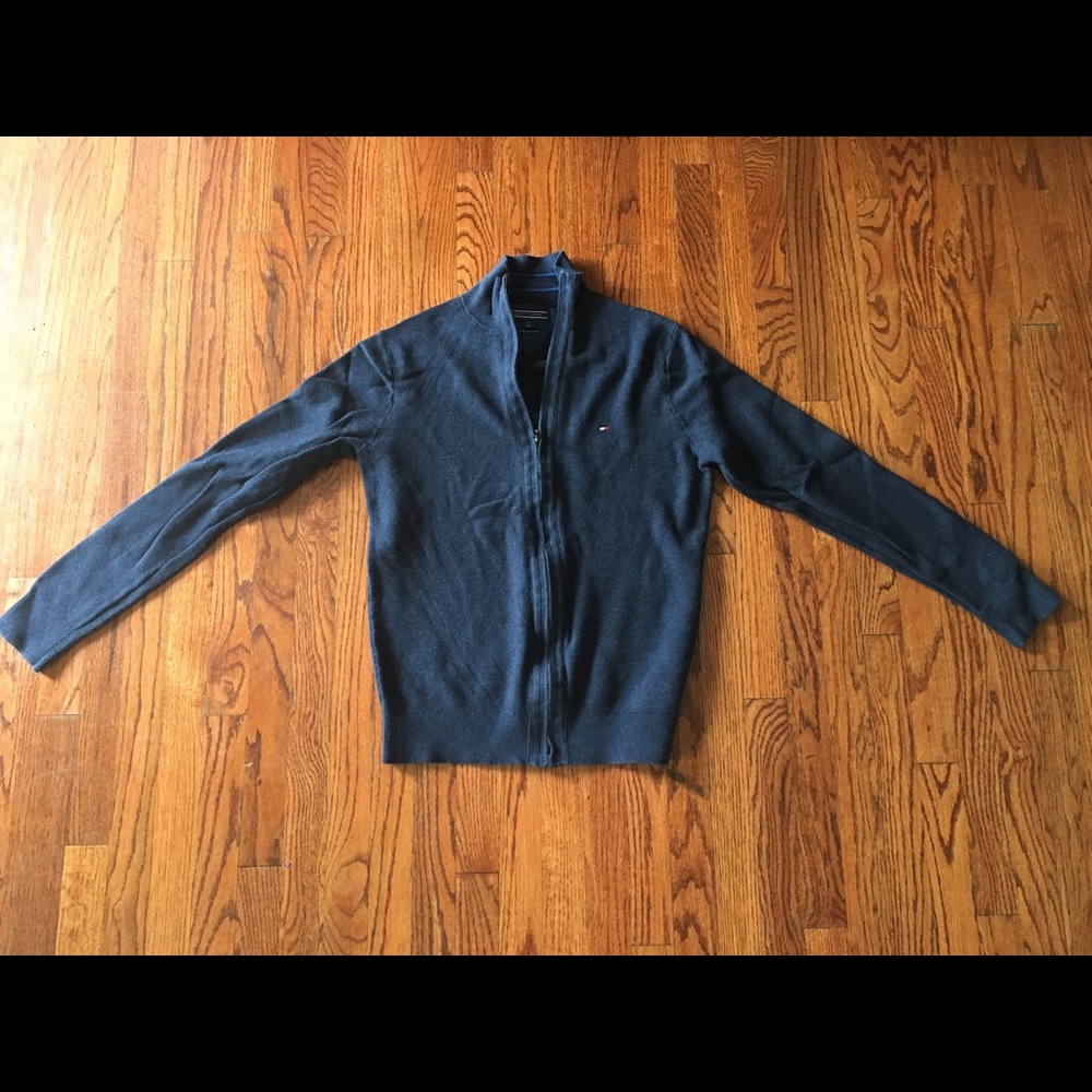 Full zip honeycomb cardigan