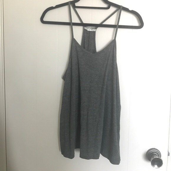 Bear Dance Tops - Cute Flowy Olive Tank