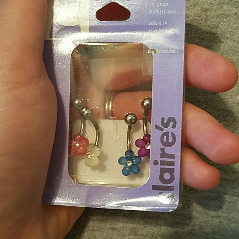 Claire's Belly Button Rings