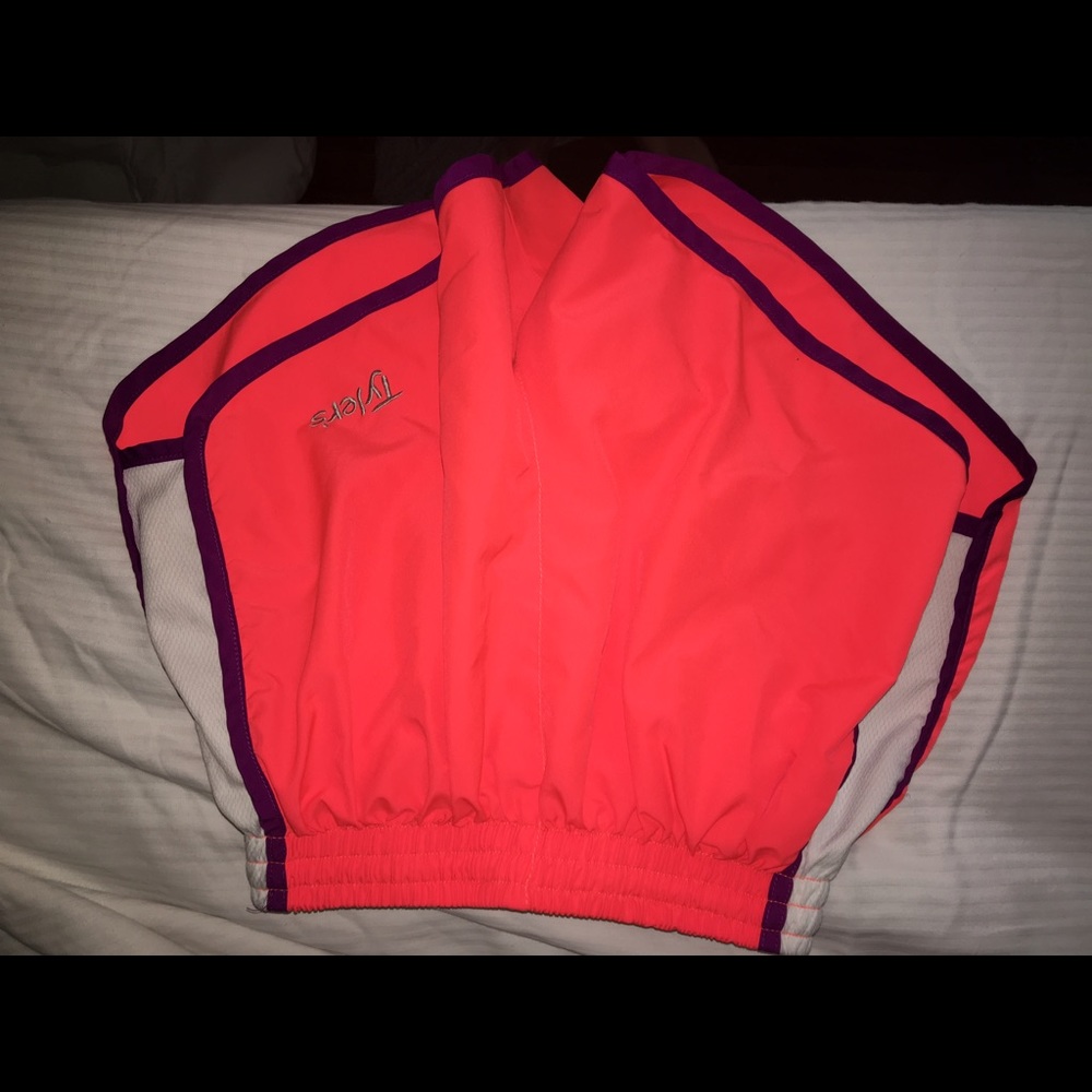 pink nike shorts
