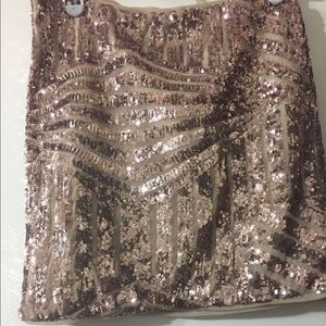 Sequin skirt