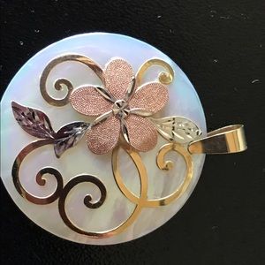 Beautiful filigree pendant