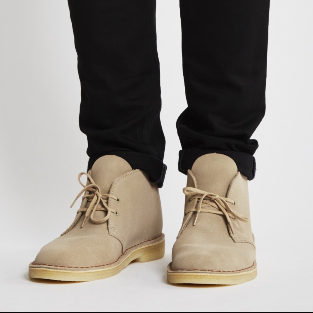Clarks Desert Boots Sand Suede