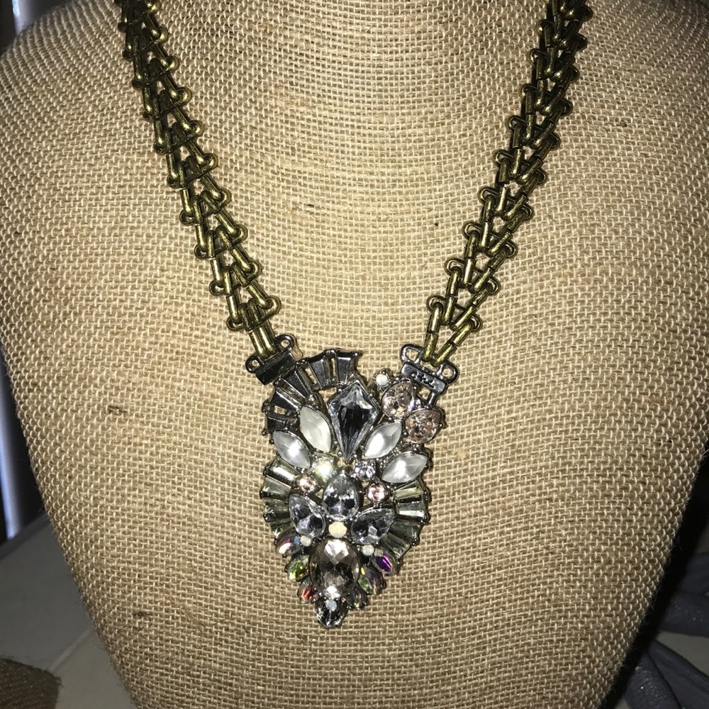 Celestial frost color necklace
