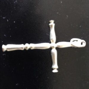 .925 Sterling Cross Pendant