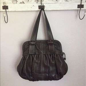 Cole Haan brown leather handbag
