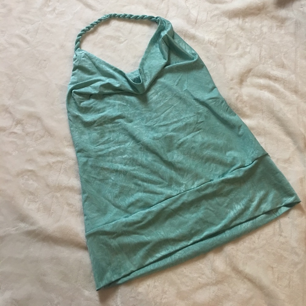 Trendy Banded Halter Top