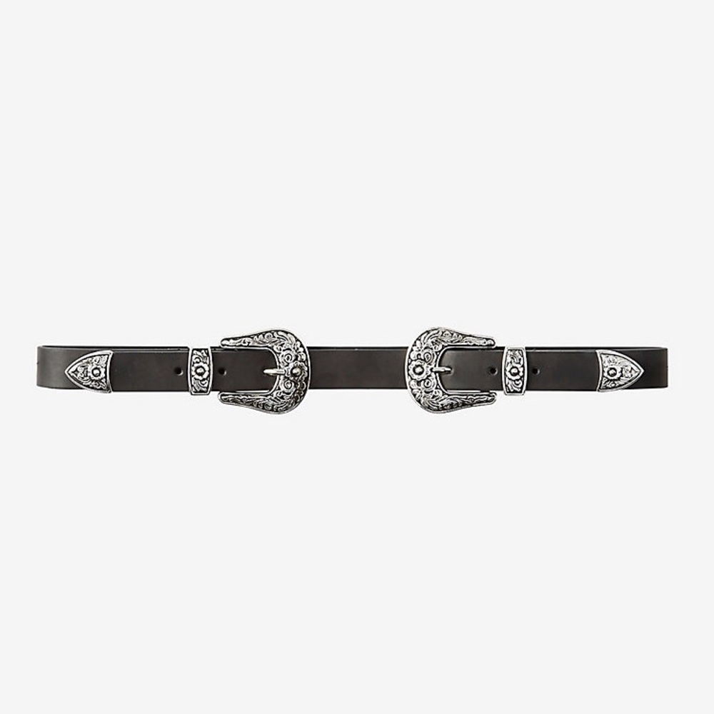 Express women's double western belt