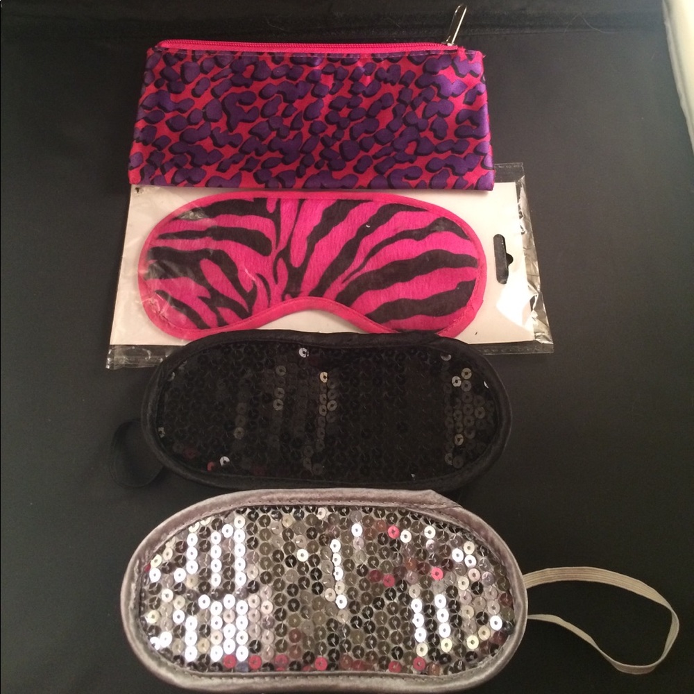 Sleeping mask set of 3