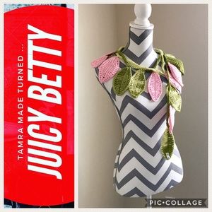 Crochet Accessory Scarf 🌸