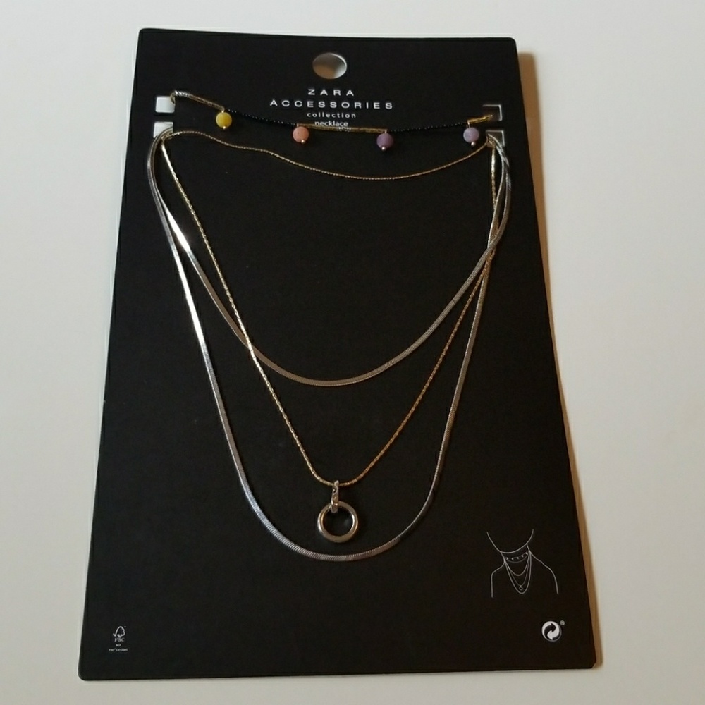 Brand new Zara accessories collection necklace