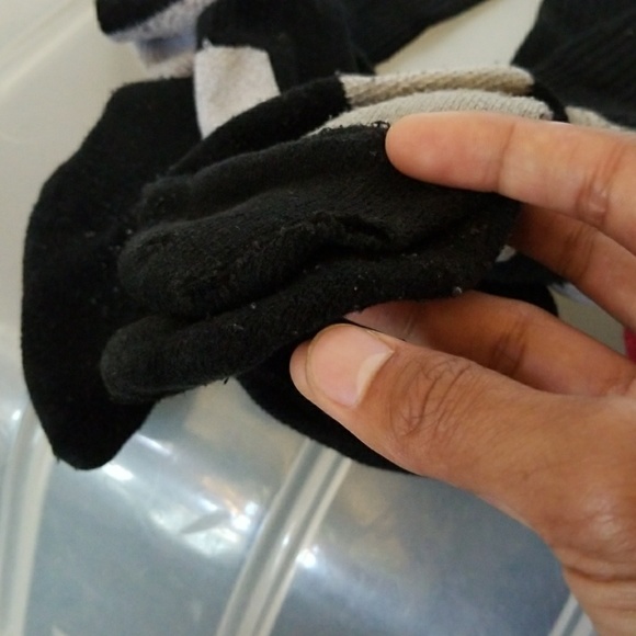 3 Nike Elite socks, 2 black white 1 black red - Picture 3 of 3