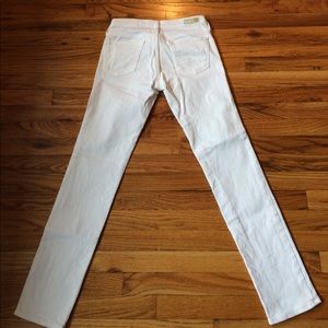 Adriano Goldschmied white jeans 26