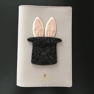 BNWT Kate Spade New York bunny passport case