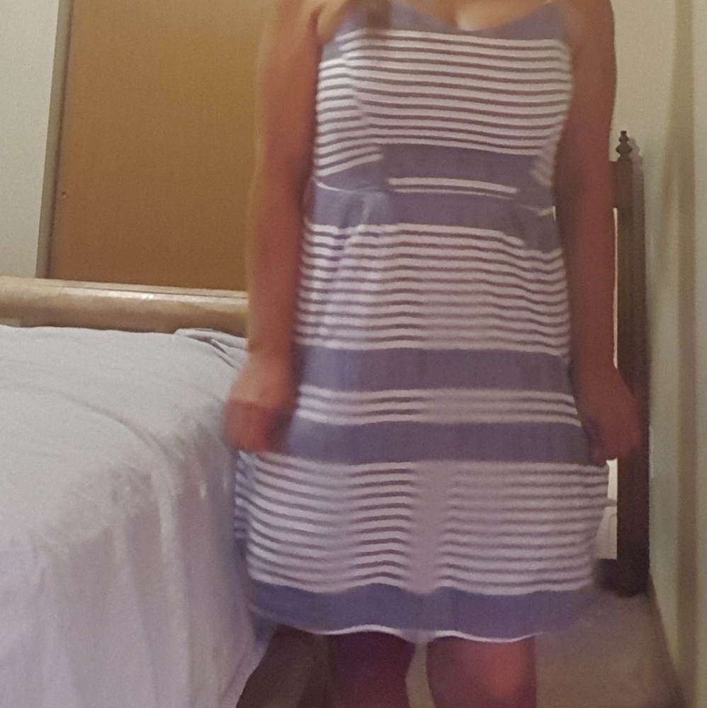 Striped Old Navy dress