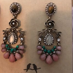 Sunset vista statement earrings