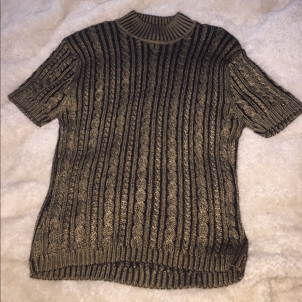 JONES NEW YORK SHORT SLEEVE SWEATER