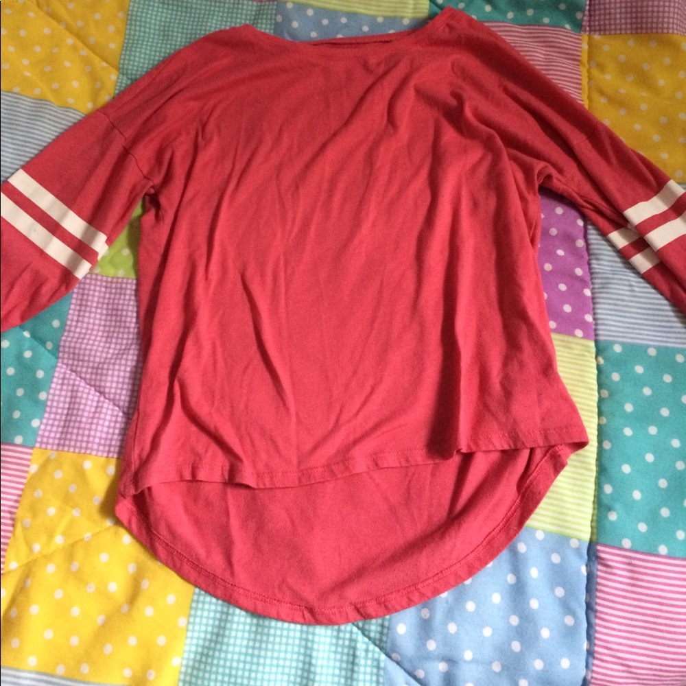 OLD NAVY pink long sleeved shirt size - L (10-12)
